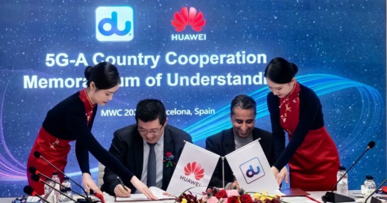 Huawei signs memorandum to build a 5G advanced country in the Middle East